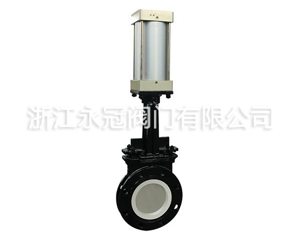 氣動陶(tao)瓷刀閘(zha)閥PZ673TC