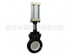 氣動陶瓷(ci)刀閘閥PZ673TC