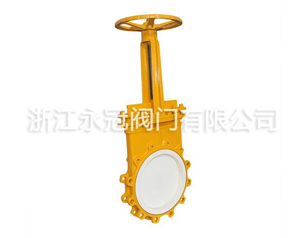 手動陶瓷刀(dao)閘閥PZ43TC