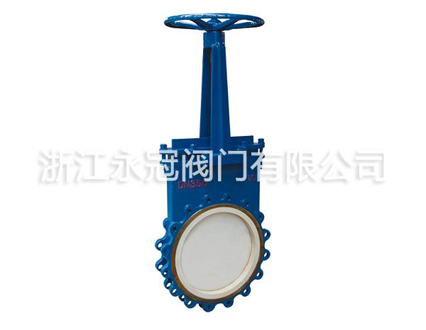 手動陶(tao)瓷刀閘閥(fa)PZ43TC