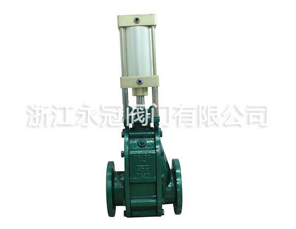 氣動陶(tao)瓷雙閘閥閥Z644TC