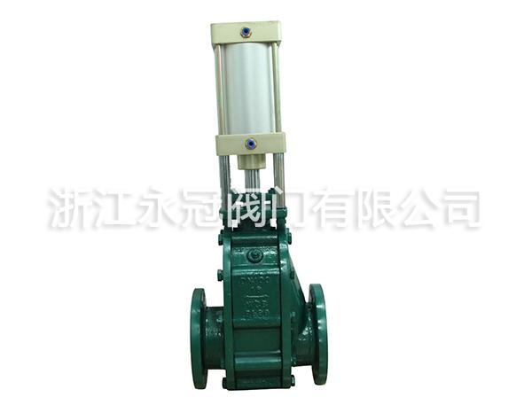 氣動陶(tao)瓷雙閘閥(fá)Z644TC