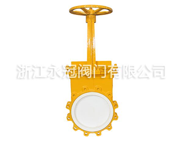 手動梅(mei)花型陶瓷刀閘閥(fá)PZ43TC