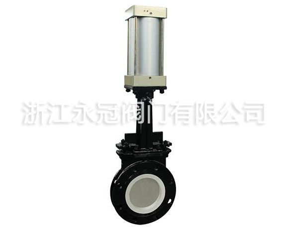 氣動陶瓷刀閘(zha)閥